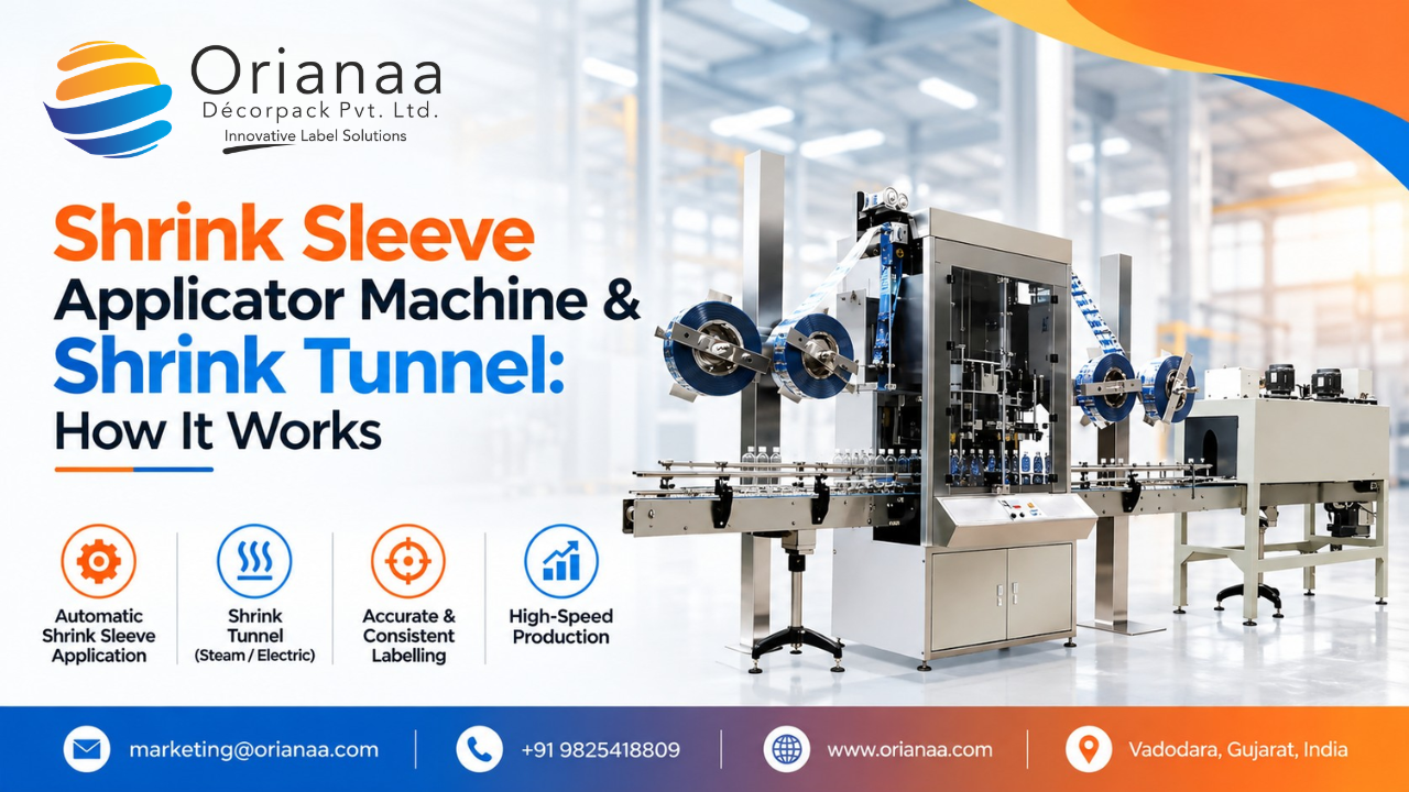 Shrink Sleeve Applicator Machine